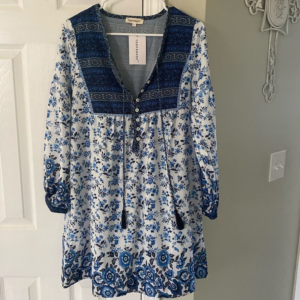 VICI Floral print tunic dress